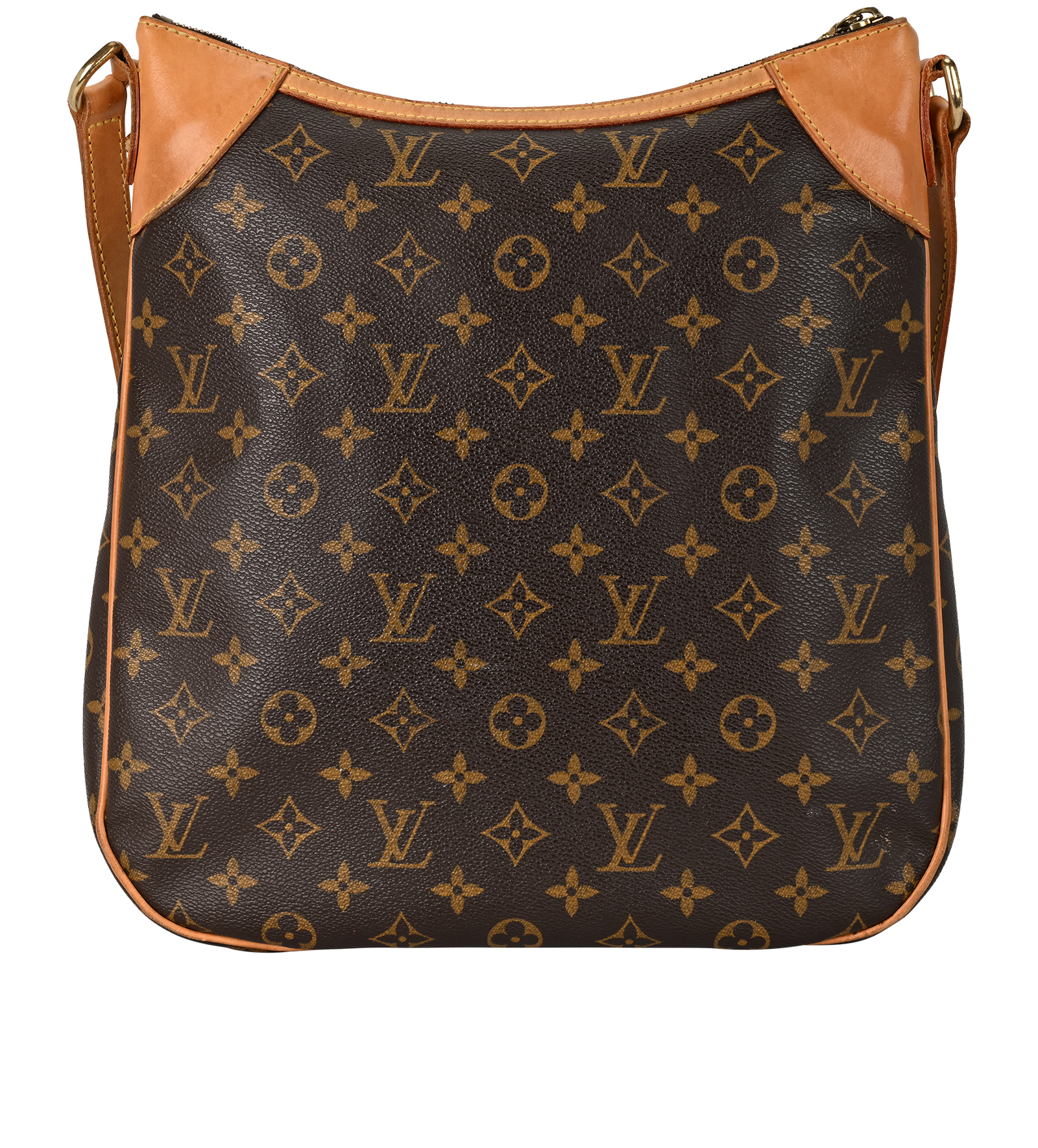 Odeon PM, &pound;695, Handbags, Brown, Canvas, Back view